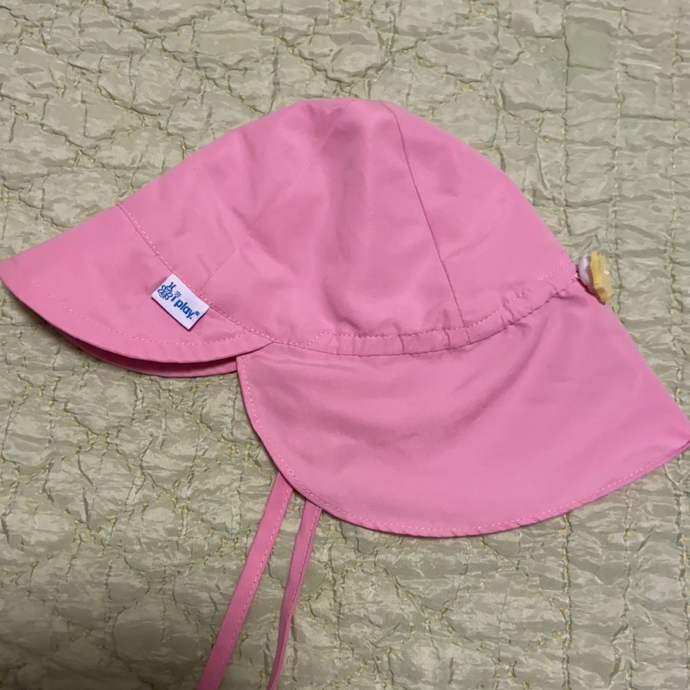 UPF 50 baby girls sun hat